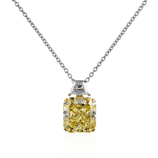 MERCURYПОДВЕСКА С БРИЛЛИАНТОМ 7.18 CT FLYVS2